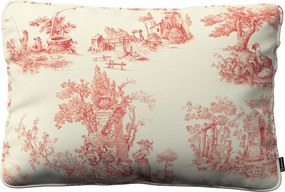 Gabika so šnúrkou, obliečka 60x40cm farba produktu červená látka vzorované