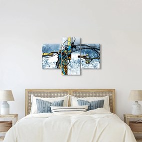 Abstraktný obraz (90x60 cm)