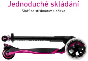 Xtend Scooter Ride-on pink – multifunkčná kolobežka