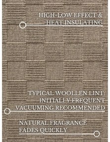 Béžový ručne tkaný vlnený behúň 80x200 cm Scala – Villeroy&amp;Boch