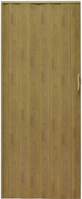 Skladacie dvere 001P svetlý dub matný 80 cm