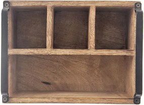 Stojan drevený na koreničky a dochucovadlá MANGO