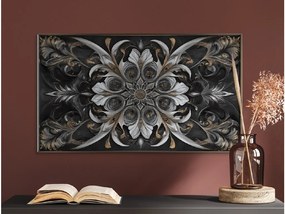 drevko |  Mandala na stenu Kráľovský ornament  465 x 80 cm