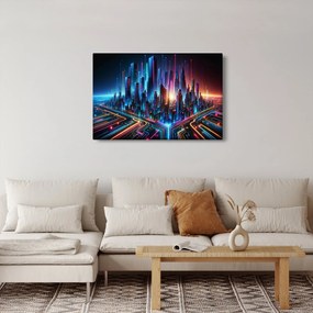 Obraz - Mesto budúcnosti (90x60 cm)