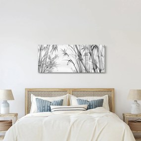 Obraz - Bambusový les (120x50 cm)