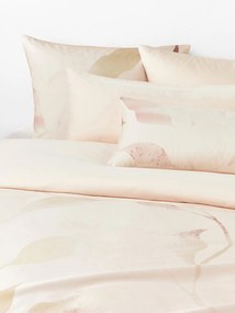 Obliečka na paplón z bavlneného saténu's kvetinovou potlačou Marino