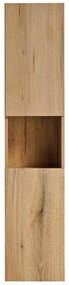 Koupelnová sestava Nova Oak 90 cm se skříňkami dub coast evoke/černá