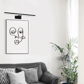 Nástenné LED svietidlo Pinto, 1x LED 12w, 3000k, (50 cm), b