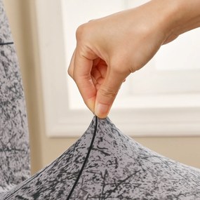 4Home Napínací poťah na stoličku Stone 45 - 50 cm, sada 2 ks