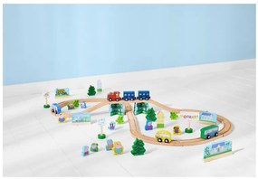 Drevená železnica „Prasiatko Peppa“  (100395689)