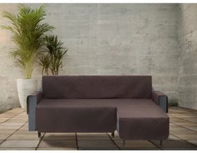 Poťah na rohovú sedačku pravý PARIS hnedý, 200 cm