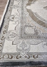 HU Béžovo-sivý  koberec Osman Orientalny 29100A GREY Rozmer: 200x290 cm