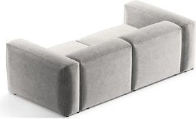 Svetlosivá pohovka 224 cm Bergamo – Cosmopolitan Design