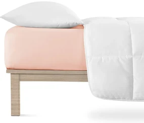 Svetloružová napínacia plachta jersey 120x200 cm Boxspring – Andrea Simone