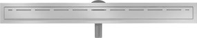 Mexen Flat 360 ° M03 rotačný lineárny odtok 80 cm chróm - 1022080-40