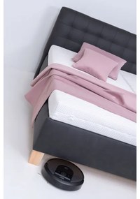 Čalúnená posteľ s úložným priestorom bez matraca VIOLET 180x200 cm antracit