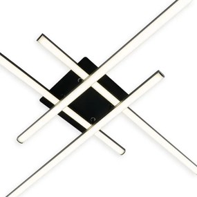 Brilagi - LED stropné svietidlo STRIPES LED/37W/230V čierne
