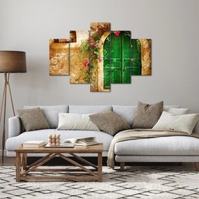 Obraz starých dverí (150x105 cm)