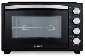 Orava Elektra-C38 elektrická rúra s dvojplatničkovým sklokeramickým varičom, 38 l