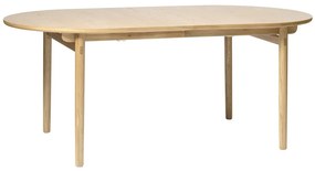 Dizajnový jedálenský stôl Wally 190 - 235cm prírodný dub