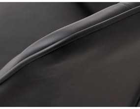 Tmavosivé čalúnené jedálenské kreslá v súprave s podrúčkami 2 ks Nolan Square – Unique Furniture