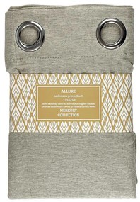 Záves na priechodkách Allure 135x250 prírodná Merkury Home