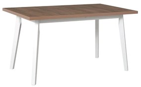 Stôl Harry 80 x 140+180 V (dub grandson L) (biela). Vlastná spoľahlivá doprava až k Vám domov. 1059241