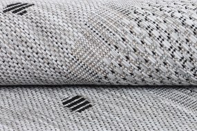 TA Koberec KE63A ŠEDÁ MELISSA MAA Rozmer: 100x100 cm