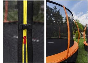 LEAN Trampolína 366 cm - oranžová