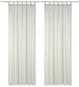 Livarno home Závesy, 135 x 240 cm, 2 kusy (béžová)  (100389387)