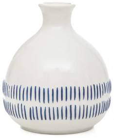 Váza SERENA krémová / modrá 885889