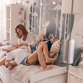 Samolepka do detskej izby Líška v kruhu L