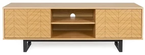 TV stolík v dubovom dekore Woodman Camden Herringbone
