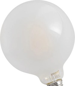Sada 5 ks Inteligentné stmievateľné LED žiarovky E27 G125 matné 7W 806lm 2700-6500K
