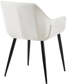 Jedálenská stolička - látka Vessa - krémová