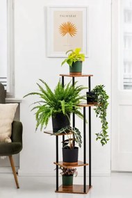 Stojan na kvety PALACE čierny