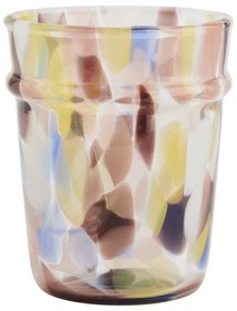 MADAM STOLTZ Pohár na vodu z brokového skla Colors 200 ml