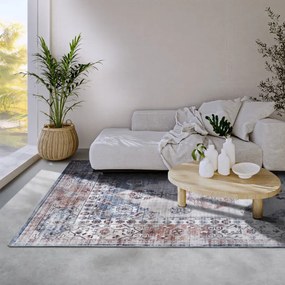 Koberec Hanse Home Asya Meridiem modrý / copper