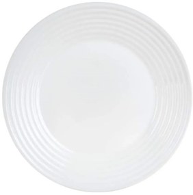 Sklenený tanier plytký 25 cm Harena