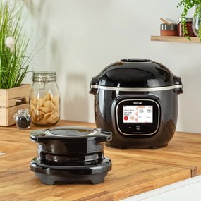 Čierna teplovzdušná fritéza Cook4Me EY150830 – Tefal