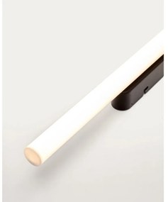 Čierno-biele LED nástenné svietidlo Valquiria – Kave Home