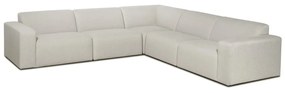 Béžová/krémovobiela rohová pohovka (variabilná) Roxy – Scandic