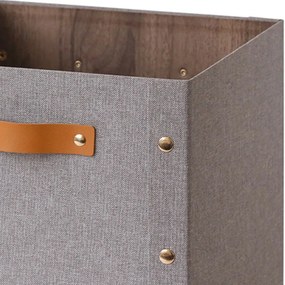 Kitchisimo Set 2 úložných krabíc s vekom 30 × 30 × 28 cm, L