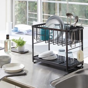 Dvojposchodový kovový odkvapkávač Tower – YAMAZAKI