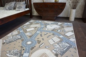 Detský protišmykový koberec Veľkosť: 100x300cm