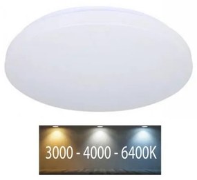 V-Tac LED Stropné svietidlo LED/18W/230V 31 cm 3000K/4000K/6400K VT0865