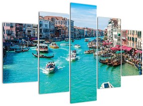 Obraz - Canal Grande, Benátky, Taliansko (150x105 cm)