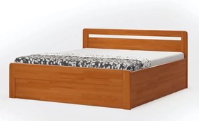 BMB MARIKA KLASIK - masívna buková posteľ s úložným priestorom, buk masív