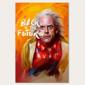 Gario Obraz na plátne Návrat do budúcnosti, Christopher Lloyd - Dmitry Belov Rozmery: 40 x 60 cm