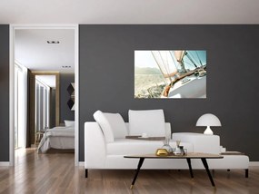 Obraz - Jachta (90x60 cm)
